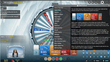 Screenshot regole dettaglio Ice Fishing